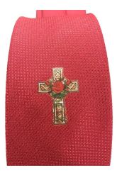 ΑΑΣΤ 18 βαθμός Γραβάτα Rose Croix Tie Ροδόσταυρος κόκκινη