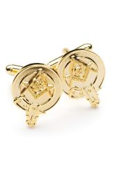 Μανικετόκουμπα Scottish Clan Crested Masonic Cufflinks