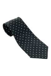 Γραβάτα Rose Croix Μαύρη Πουα 100% μετάξι