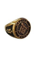 Δαχτυλίδι Ατσάλι 316L Master Mason