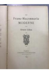 LA FRANC-MACONNERIE MODERNE